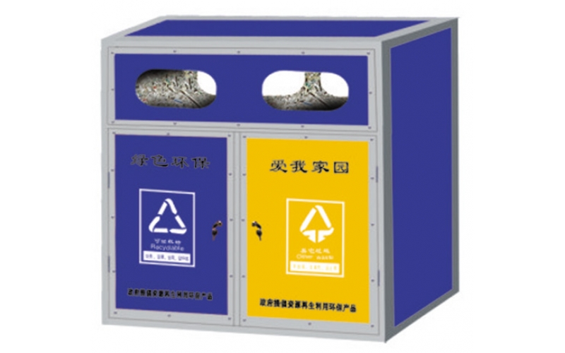 側(cè)投分類(lèi)果皮箱